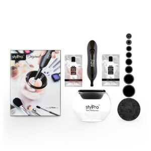 STYLPRO ORIGINAL Makeup Brush Cleanser by Tom Pellereau - Clean & Dry in 30 Seconds!