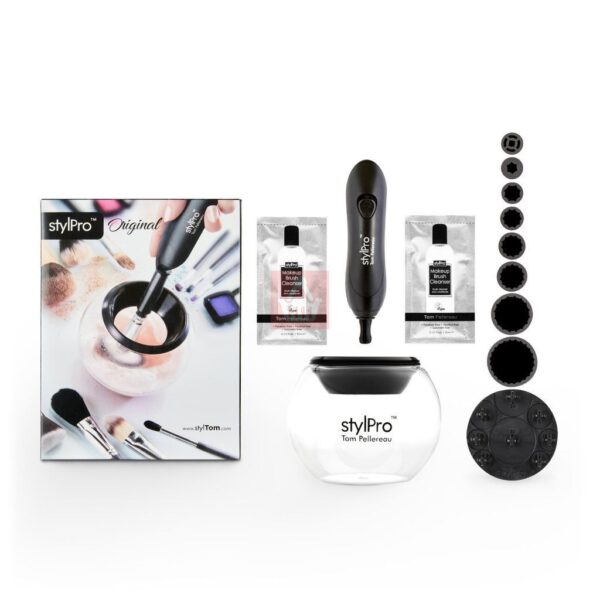 STYLPRO ORIGINAL Makeup Brush Cleanser by Tom Pellereau - Clean & Dry in 30 Seconds!